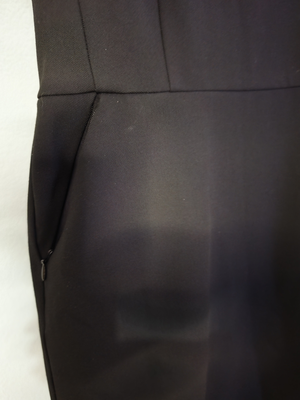 NWT Ann Taylor The Scoop Neck Sheath Dress in Bi-Stretch – Curvy Fit, Size 0 Bla - Picture 2 of 7
